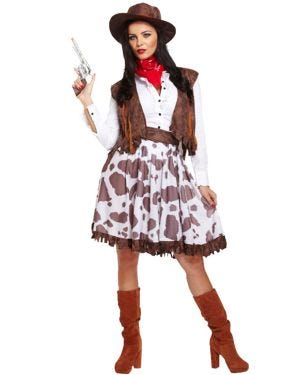 Cowgirl Outfit - Adult Costume