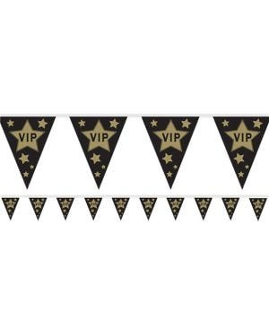 Hollywood VIP Flag Plastic Bunting - 3.7m