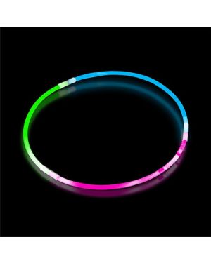 Tri-Colour Glow Necklace - 60cm (4pk)