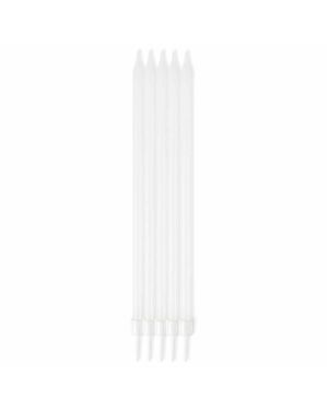 White Tall Candles - 16cm (10pk)