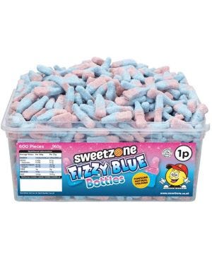 Sweetzone Halal Fizzy Blue Bottles - 960g