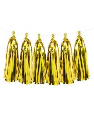 Gold Tassel Garland Decoration - 1.5m
