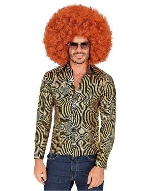 70&#039;s Gold Shirt - Adult Costume
