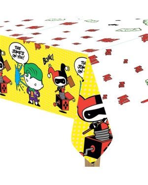 Batman &amp; Joker Plastic Tablecover - 1.8m x 1.2m