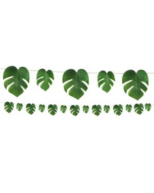 Tropical Palm Leaf Garland - 2.74m