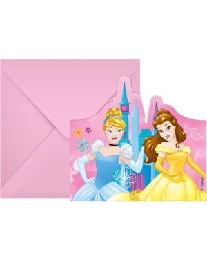 Disney Princess Live Your Story Invitations (6pk)