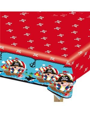 Captain Pirate Plastic Table Cover - 1.2m x 1.8m