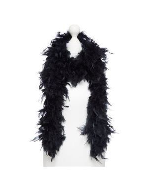 Black Feather Boa -180cm