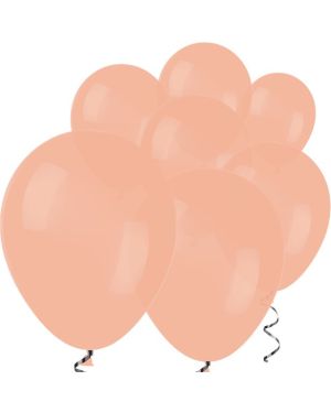 Peach Mini Balloons - 5&quot; Latex Balloons (100pk)