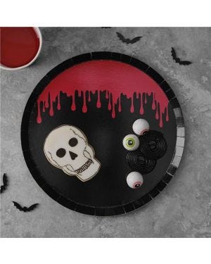 Bloody Paper Plates - 25cm (8pk)