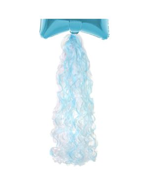 Blue Tissue Paper Balloon Tail - 86cm