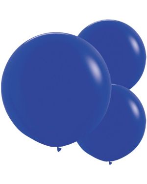 Royal Blue Balloons - 24&quot; Latex (3pk)
