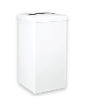 White Silk Wedding Post Box