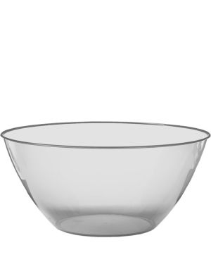 Clear Plastic Serving Bowl - 4.7L