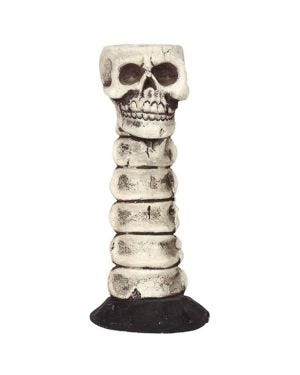 Skull Candelabra - 17cm