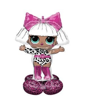 LOL Glam Diva AirLoonz Foil Balloon - 47&quot; x 35&quot;