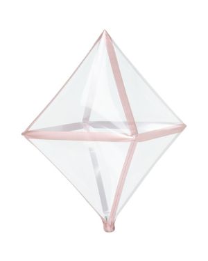 Rose Gold Angle Trimz - 25&quot; Balloons (3pk)