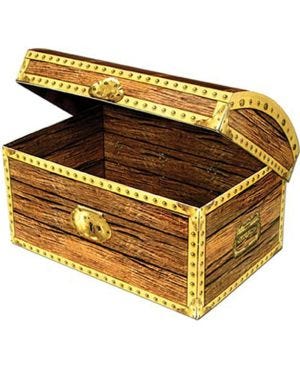 Large Treasure Chest Box - 30cm