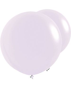 Pastel Matte Lilac Balloons - 36&quot; Latex (2pk)