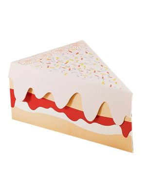 Slice of Cake Mini Cake Boxes (10pk)