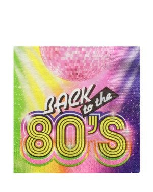 80&#039;s Napkins (20pk)