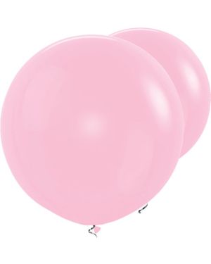 Pink Giant Balloons - 36&quot; Latex (2pk)