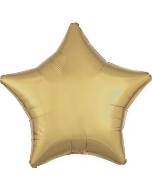 Silk Lustre White Gold Star Foil - 18&quot;