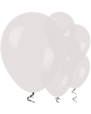 Clear Crystal Balloons - 12&quot; Latex Balloons (50pk)