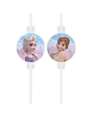 Disney Frozen 2 Wind Spirit Paper Straws (4pk)