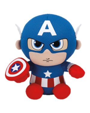 Marvel Captain America TY Beanie Toy - 15cm