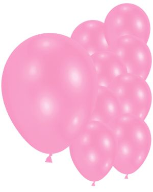 Pink Balloons - 9&#039;&#039; Latex (10pk)