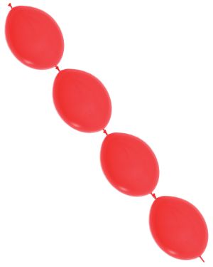 Link-o-Loon Red Balloons - 12&quot; Latex (50pk)