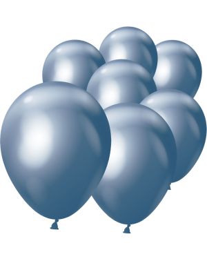 Mirror Navy Balloons - 5&quot; Latex (100pk)