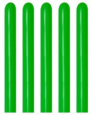 Shamrock Green Modelling Balloons - 260 Latex (100pk)