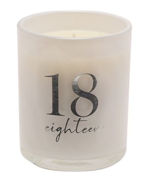 Champagne 18th Birthday Scented Candle - 120g