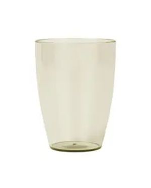 Gold Reuseable Plastic Tumblers (2pk)