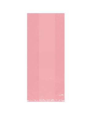 Baby Pink Small Cello Party Bags - 24cm (25pk)