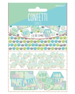Shimmering Party Iridescent Confetti (34g)