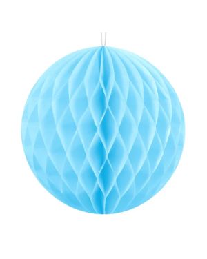 Sky Blue Honeycomb Ball - 10cm