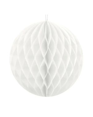White Honeycomb Ball - 10cm