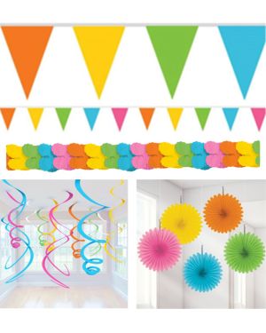 Pastel Rainbow Party Decorating Kit