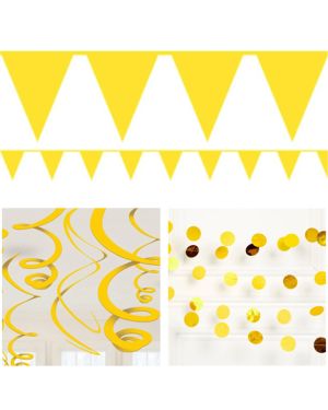 Yellow Party Decorating Kit