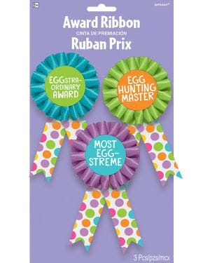 Egg Hunt Award Ribbons (3pk)