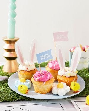 Easter Bunny Cake Toppers (12pk)