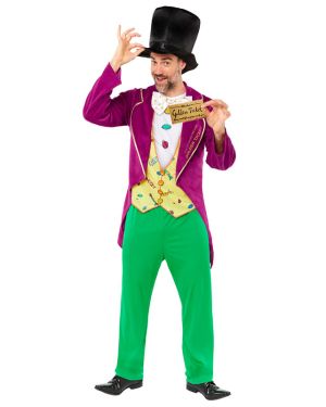 Roald Dahl Willy Wonka - Adult Costume