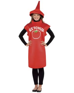 Ketchup Bottle -Adult Costume
