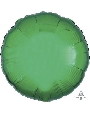 Metallic Green Round Balloon - 18&quot; Foil