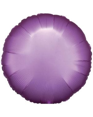 Silk Lustre Flamingo Pink Round Balloon - 18&quot; Foil (Unpackaged)