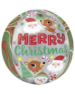Christmas Buddies Orbz Balloon - 16&quot;