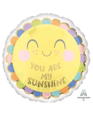 Sweet Baby You Are My Sunshine Balloon - 18&quot; Foil